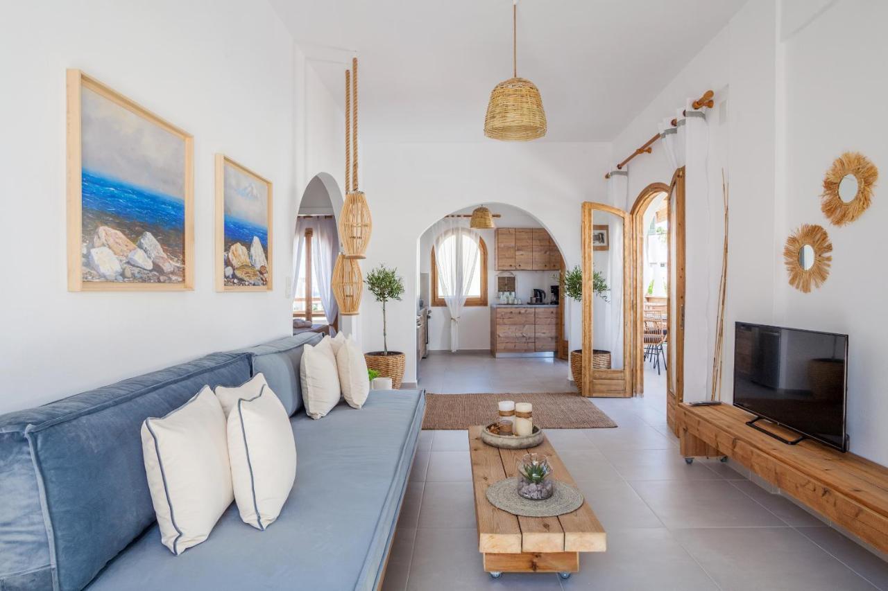 Sandy'S Cycladic Style Apartment 古瓦伊 外观 照片